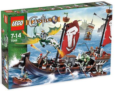 LEGO Castle 7048 Troll Warship