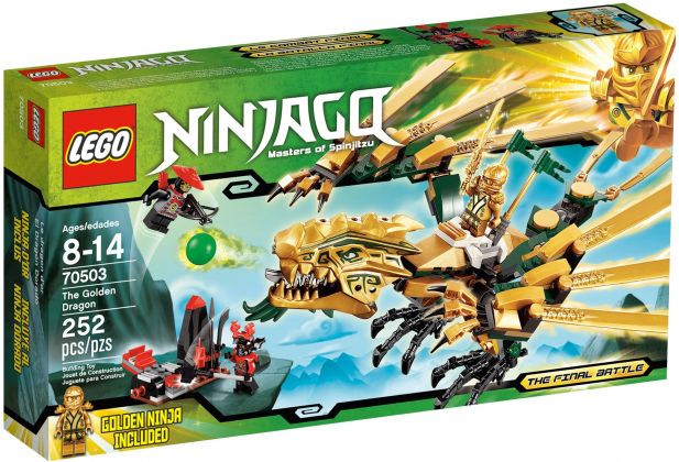 LEGO Ninjago 70503 Le dragon d'or