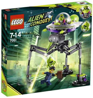 LEGO Alien Conquest 7051 L'envahisseur triploïde