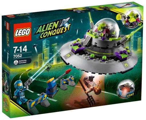 LEGO Alien Conquest 7052 L'OVNI kidnappeur