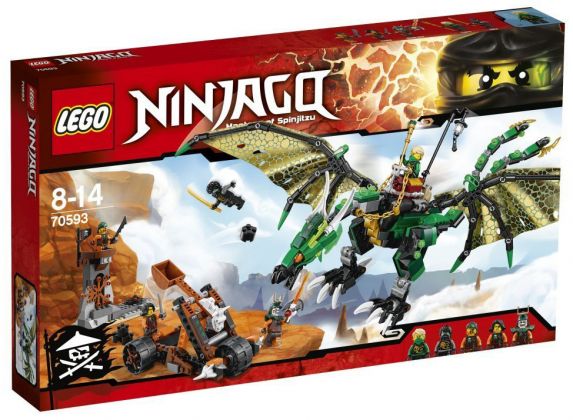 LEGO Ninjago 70593 Le dragon émeraude de Lloyd