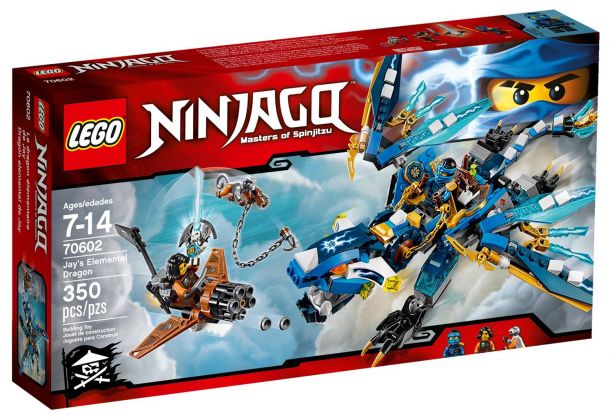 LEGO Ninjago 70602 Le dragon élémentaire de Jay