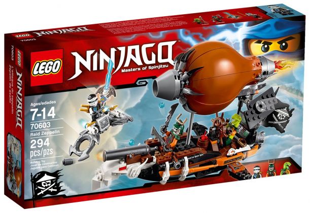 LEGO Ninjago 70603 L'attaque du Zeppelin des Pirates