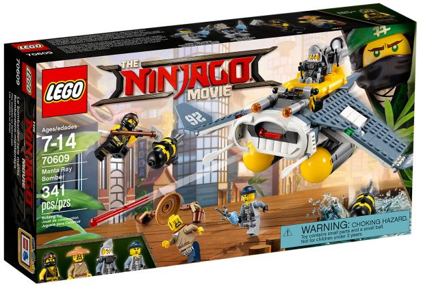 LEGO Ninjago 70609 Le bombardier Raie Manta