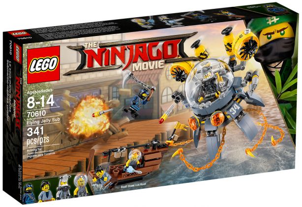 LEGO Ninjago 70610 Le sous-marin Méduse