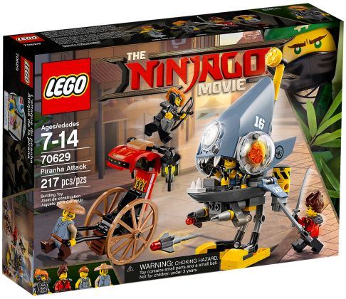 LEGO Ninjago 70629 L'attaque des Piranhas