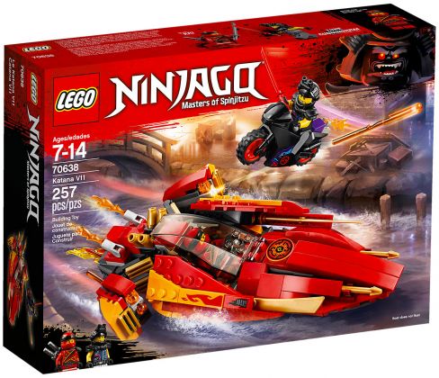 LEGO Ninjago 70638 Le bateau Katana V11