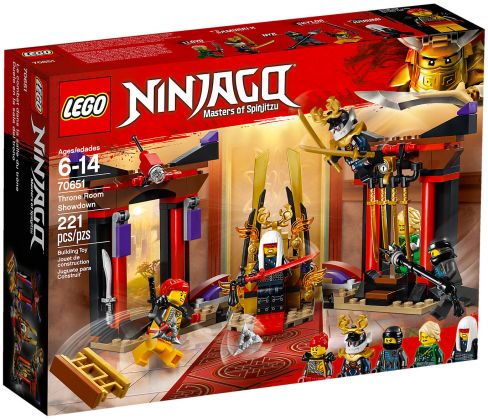 LEGO Ninjago 70651 La confrontation dans la salle du trône