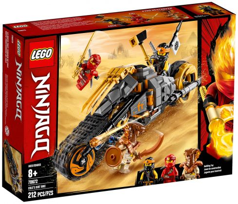 LEGO Ninjago 70672 La moto tout-terrain de Cole