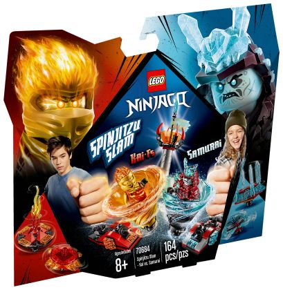 LEGO Ninjago 70684 Spinjitzu Slam - Kai vs. Le samouraï