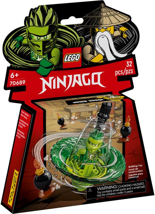 LEGO®-NINJAGO® Spinjitzu Slam Lloyd Jeu pour Enfant 7 Ans et Plus