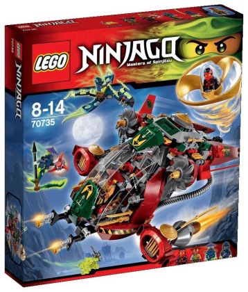 LEGO Ninjago 70735 Le Jet hybride de Ronin