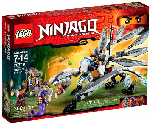 LEGO Ninjago 70748 Le dragon de Titane