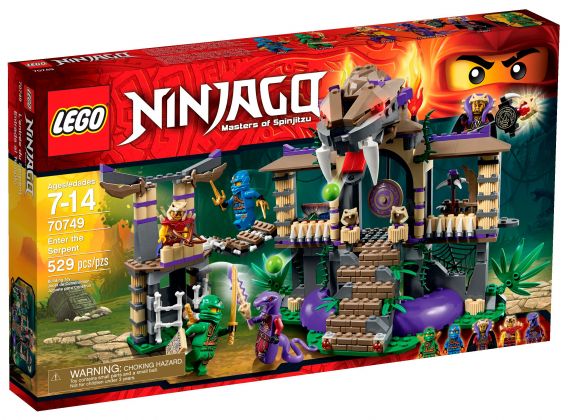 LEGO Ninjago 70749 Le temple Anacondra