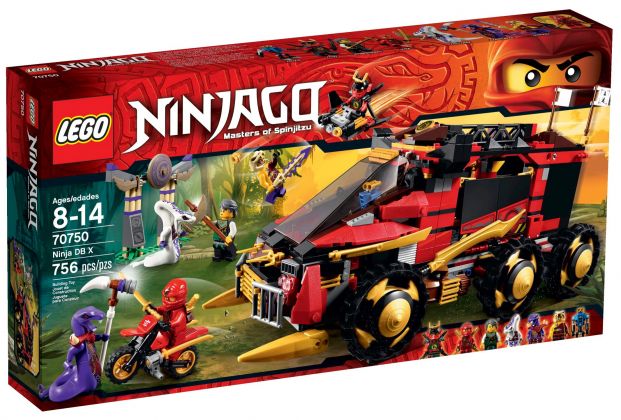 LEGO Ninjago 70750 La base mobile des Ninja