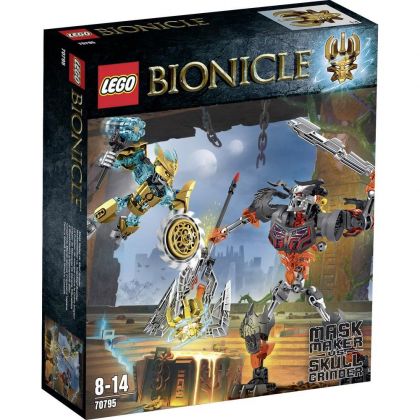 LEGO Bionicle 70795 Le Créateur de masque contre le Crâne broyeur