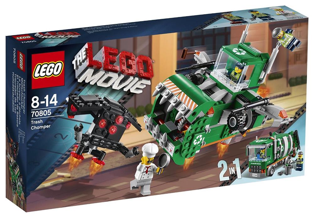 LEGO The LEGO Movie 70805 pas cher, Le camion poubelle