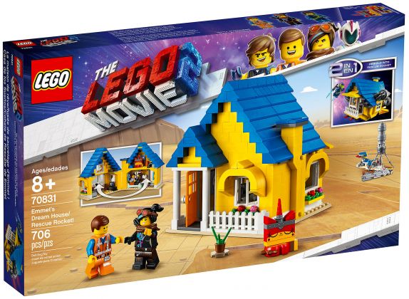 LEGO The LEGO Movie 70831 La maison-fusée d'Emmet !