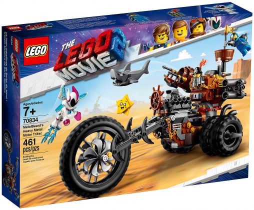 LEGO The LEGO Movie 70834 Le tricycle motorisé en métal de Barbe d'Acier !