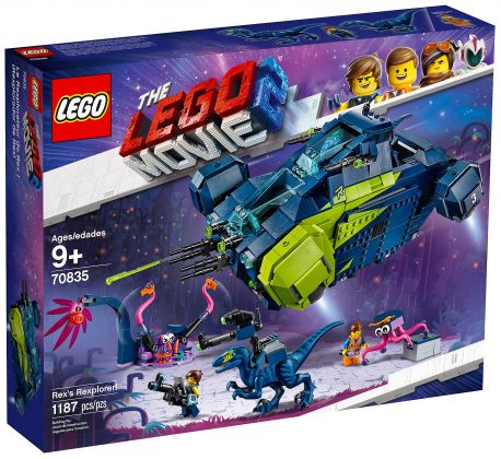 LEGO The LEGO Movie 70835 Le Rexplorer de Rex