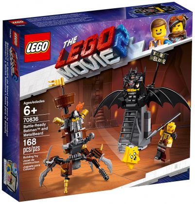 LEGO The LEGO Movie 70836 Batman en armure de combat et Barbe d'acier