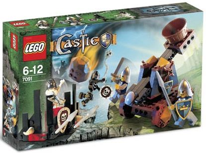 LEGO Castle 7091 Knight's Catapult Defense
