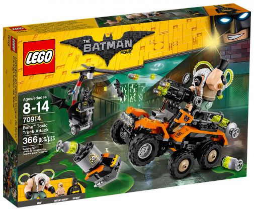 LEGO The Batman Movie 70914 L'attaque du camion toxique de Bane