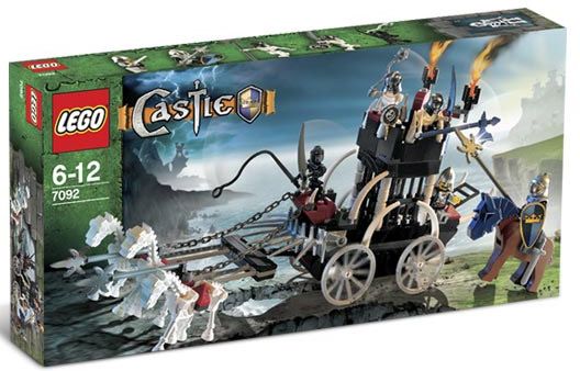 LEGO Castle 7092 Skeletons' Prison Carriage