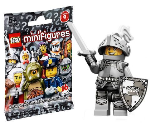 LEGO Minifigures 71000-04 Série 9 - Le chevalier héroïque