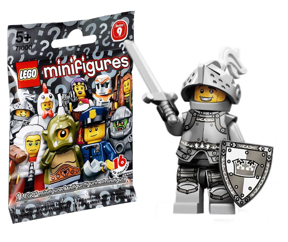 LEGO Minifigures 71000-04 pas cher, Série 9 - Le chevalier héroïque