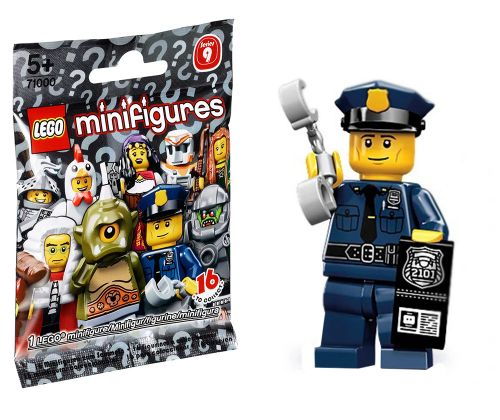 LEGO Minifigures 71000-06 Série 9 - Le policier