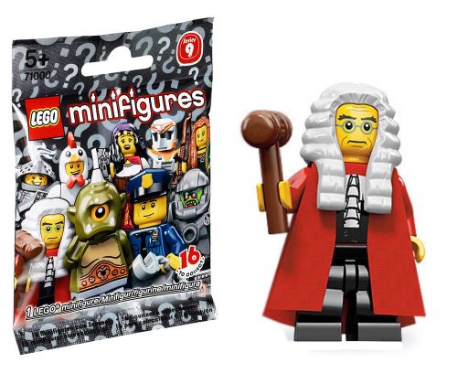 LEGO Minifigures 71000-10 Série 9 - Le juge