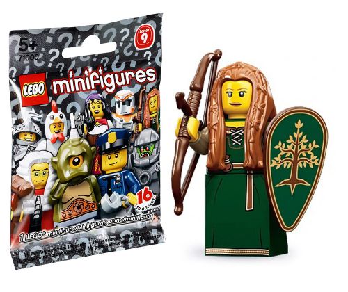 LEGO Minifigures 71000-15 Série 9 - La fille de la forêt