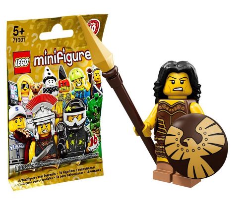 LEGO Minifigures 71001-04 Série 10 - La guerrière