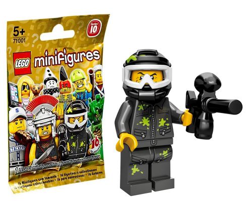 LEGO Minifigures 71001-09 Série 10 - Le joueur de paintball