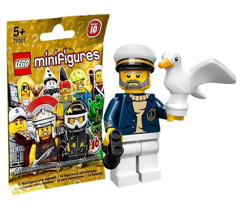 LEGO Minifigures 71001-10 Série 10 - Le capitaine de bateau