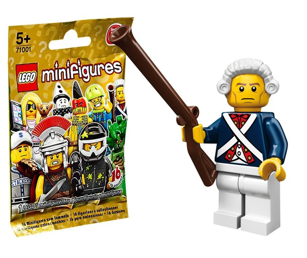 LEGO Minifigures 71001 12 pas cher Serie 10 Le soldat revolutionnaire