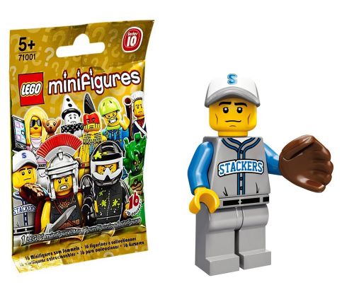 LEGO Minifigures 71001-13 Série 10 - Le joueur de baseball