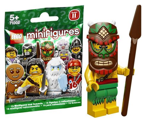 LEGO Minifigures 71002-05 Série 11 - Le guerrier tiki