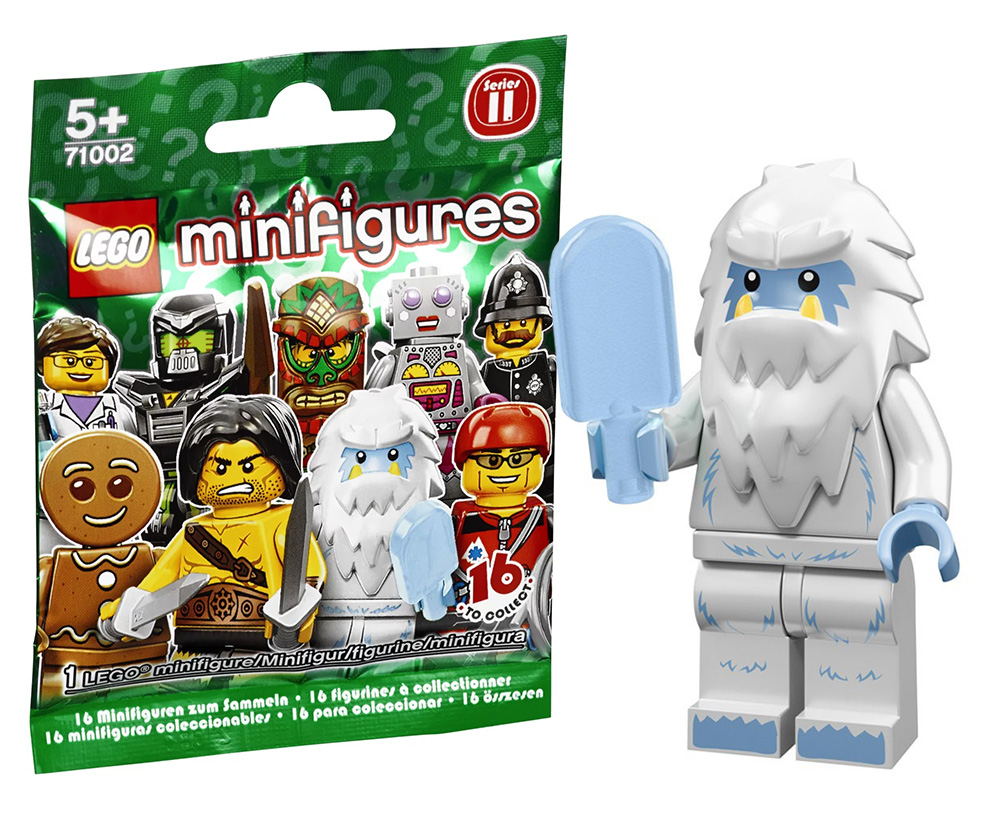 LEGO Minifigures 71002-08 pas cher, Série 11 - Un yeti