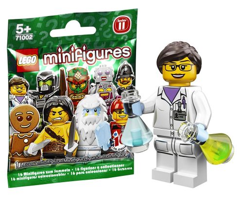 LEGO Minifigures 71002-11 Série 11 - Le scientifique