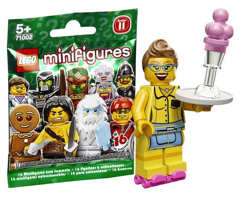 LEGO Minifigures 71002-13 Série 11 - Une serveuse