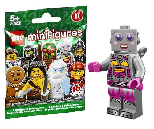 LEGO Minifigures 71002-16 Série 11 - Une femme robot
