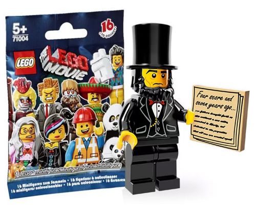 LEGO Minifigures 71004-05 La grande aventure LEGO Série 1 - Abraham Lincoln