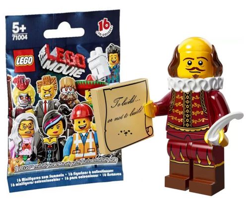 LEGO Minifigures 71004-08 La grande aventure LEGO Série 1 - William Shakespeare