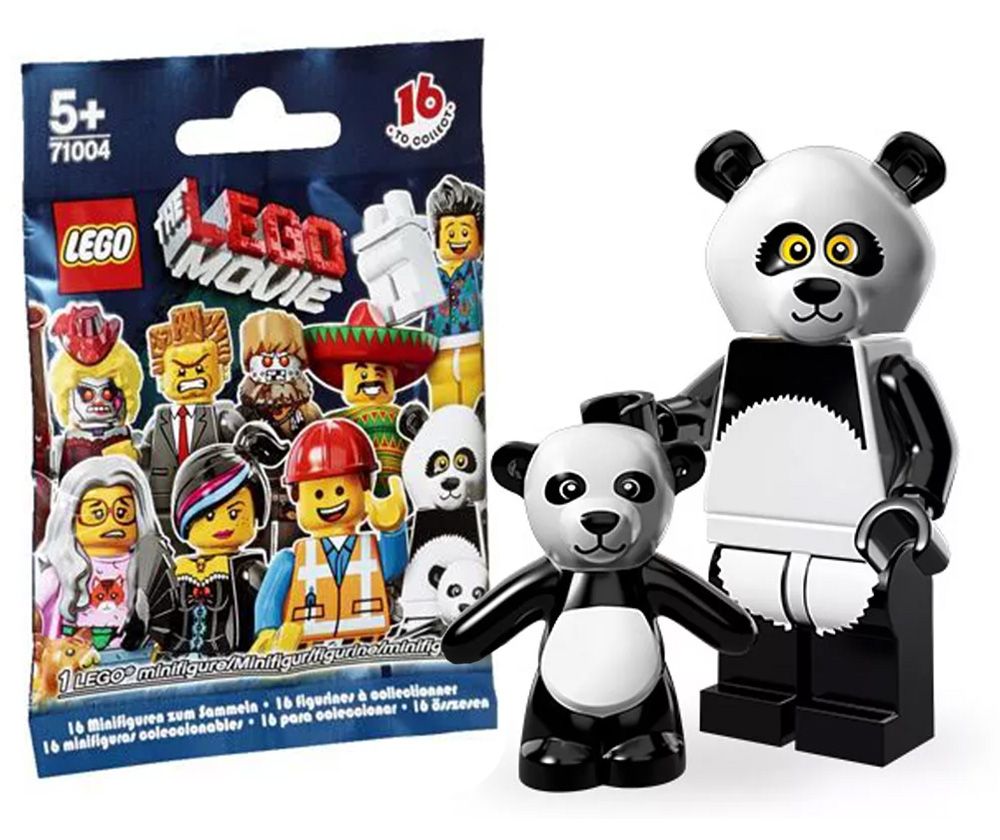 Lego minifigures panda 2025
