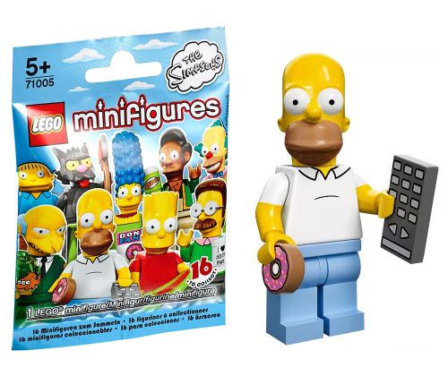 LEGO Minifigures 71005-01 Les Simpsons Série 1 - Homer Simpson