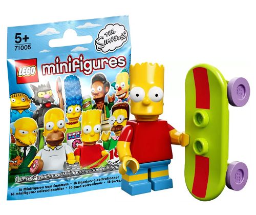 LEGO Minifigures 71005-02 Les Simpsons Série 1 - Bart Simpson