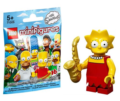 LEGO Minifigures 71005-04 Les Simpsons Série 1 - Lisa Simpson