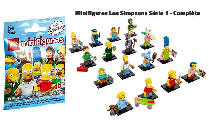 LEGO Minifigures 71005-17 Les Simpsons Série 1 - Complète